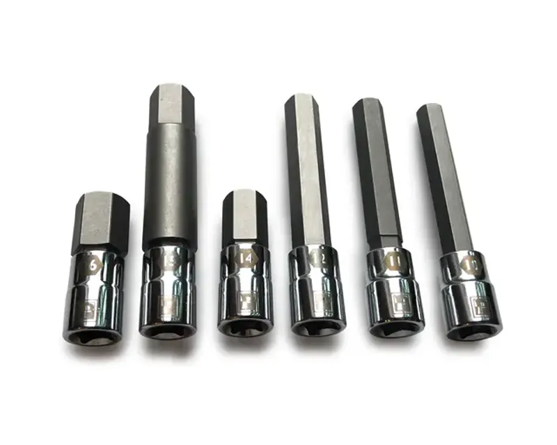 Pedro's Large Sizes Hex Bit Set
